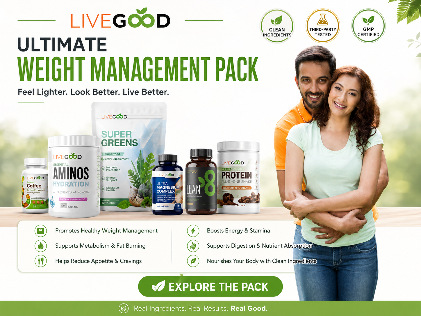 LiveGood Ultimate Weight Management Pack