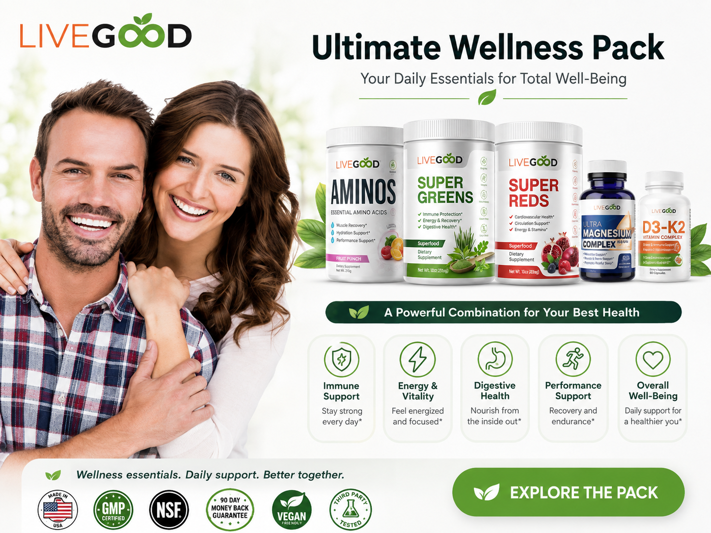 LiveGood Ultimate Wellness Pack
